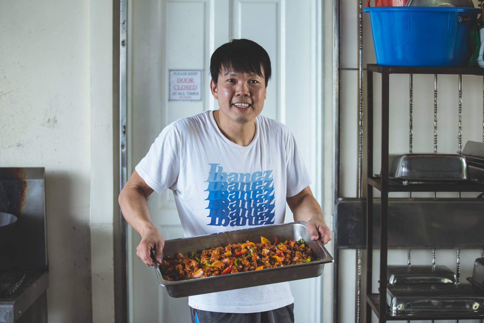 Edwin Goh is the resident cook at the Hiding Place.