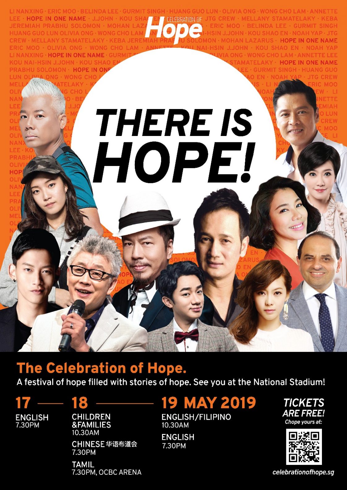 Celebration of Hope flyer